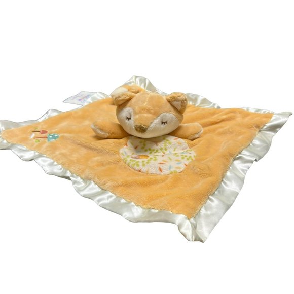 Douglas Baby Fox Lovey‎ Security Blanket Satin Edge Plush Stuffed Toy - Picture 9 of 10